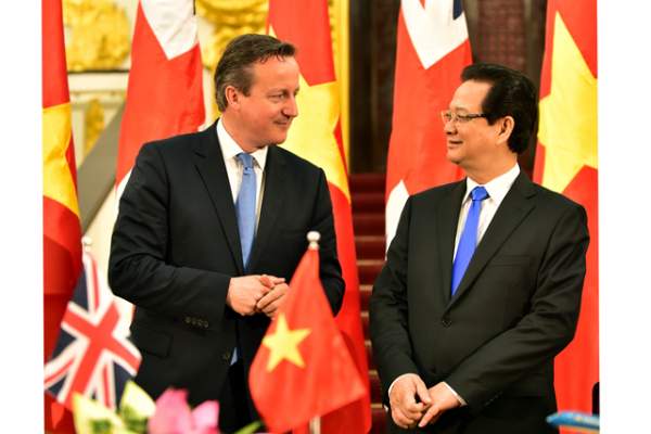 Thủ tướng Việt-Anh quan ngại về tình trạng thay đổi nguyên trạng ở Biển Đông 3