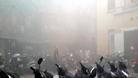 Hà Nội: Hỏa hoạn tại khu tập thể cũ trên phố Trần Quốc Toản 3