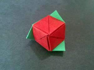 Cách gấp hoa hồng bằng giấy origami đầy ma thuật 18
