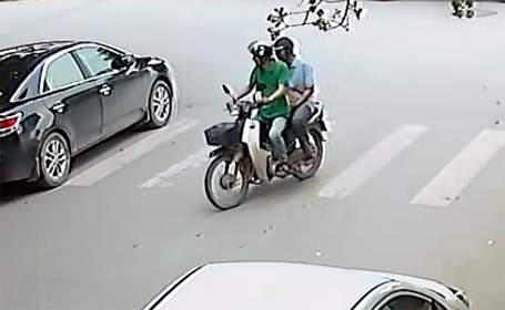 Trộm chó bị camera ghi hình ở Hà Nội 2