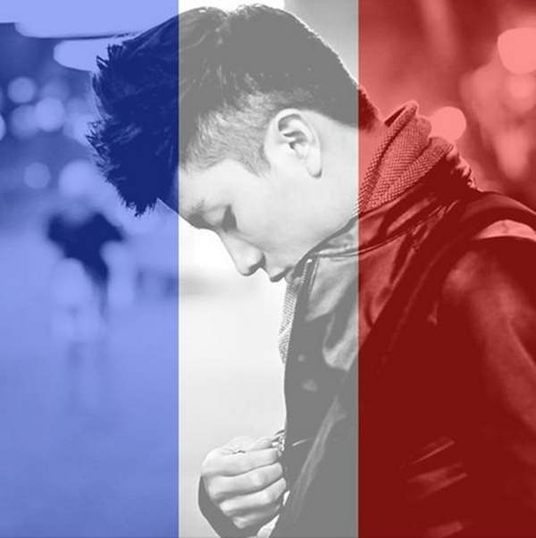 Dân mạng đồng loạt thay avatar ủng hộ người dân Pháp 7