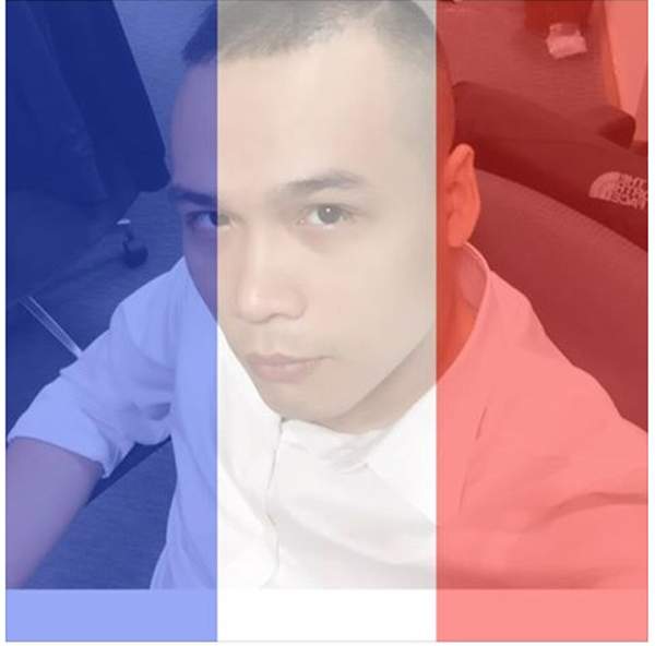 Dân mạng đồng loạt thay avatar ủng hộ người dân Pháp 9