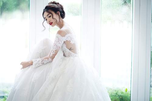 Ninh Dương Lan Ngọc làm cô dâu "độc thân" xinh đẹp 27