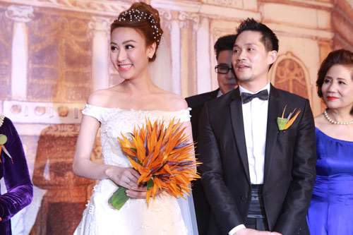 Những kiểu tóc cô dâu đẹp nhất của sao Việt cưới năm 2015 15