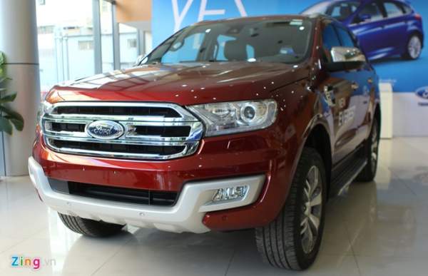 Chi tiết Ford Everest 2016 giá hơn 1,6 tỷ đồng vừa bán ở VN 3