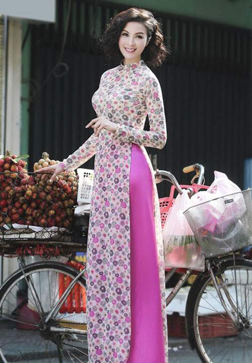 6 kiểu tóc kết hợp áo dài đẹp nhất của sao Việt 54
