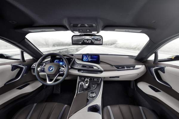 Hệ thống camera độc đáo của BMW i8 Mirrorless concept 2