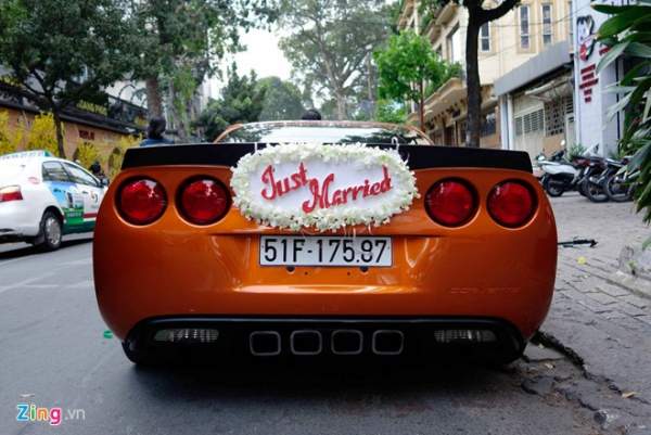 Dàn siêu xe dự đám cưới ở Sài Gòn 2