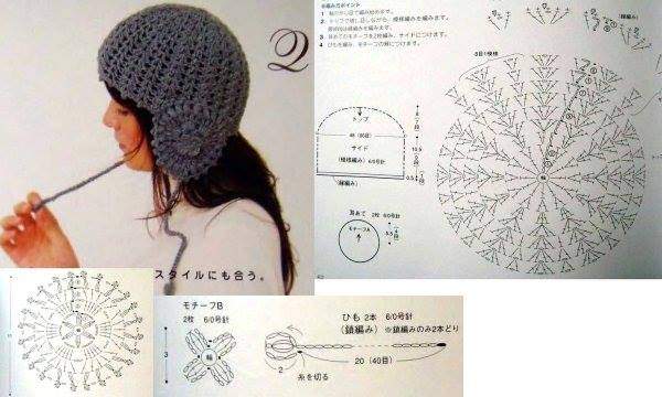 Chart móc mũ len nữ mẫu mới toanh ai cũng "thèm làm" 10