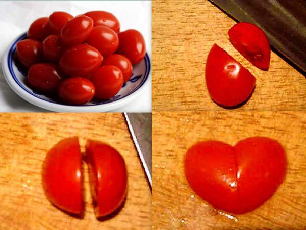 Cách tỉa cà chua để trang trí món ăn dịp Tết cực đẹp mắt 7