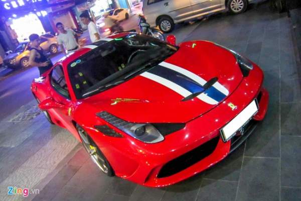 Siêu xe Ferrari 458 Speciale đầu tiên tại Việt Nam 2