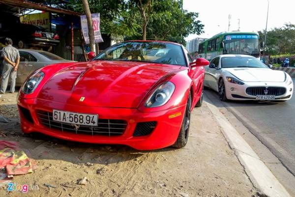 Siêu xe Ferrari 599 độc nhất Việt Nam của đại gia cà phê 6