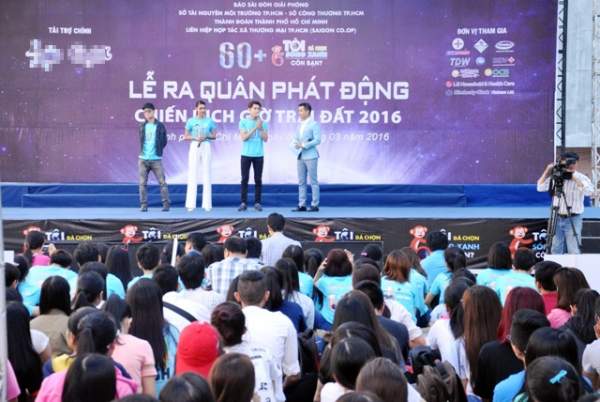 Hàng ngàn bạn trẻ Sài Gòn hưởng ứng Giờ Trái Đất 2016 5
