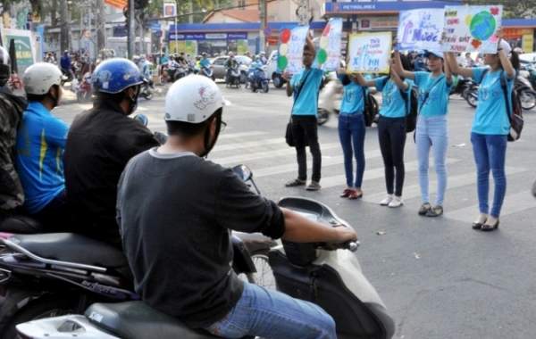 Hàng ngàn bạn trẻ Sài Gòn hưởng ứng Giờ Trái Đất 2016 11
