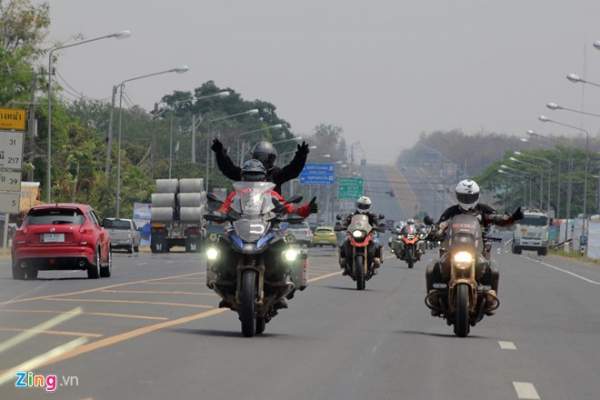 Biker quốc tế hội tụ về Thái Lan xem đua xe 6