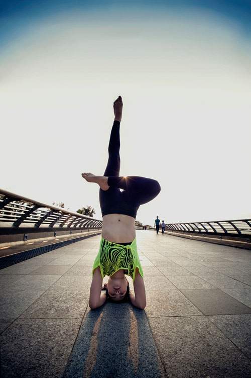 Phương Trinh Jolie tập yoga khắp Sài Gòn 18