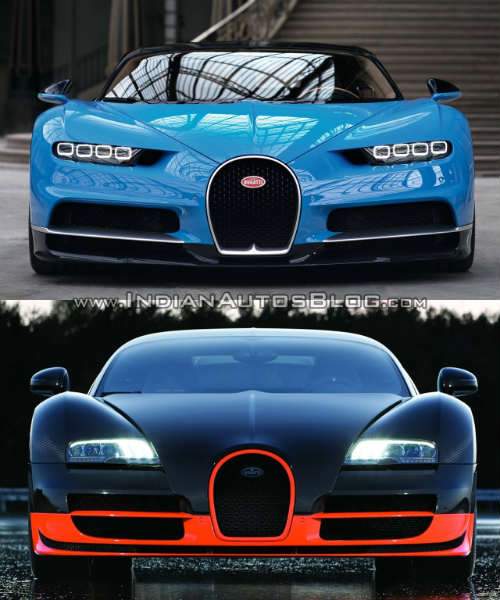 So sánh Bugatti Veyron và Bugatti Chiron qua ảnh 3