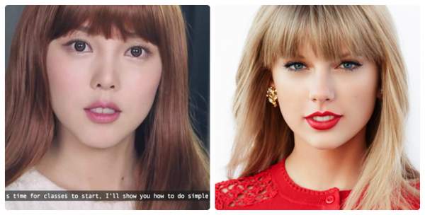 Cô gái Hàn "biến hình" thành Taylor Swift trong 6 phút 2