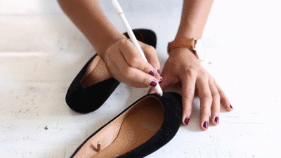 Mách bạn gái tự làm giày buộc dây thật "sành điệu củ kiệu" 2