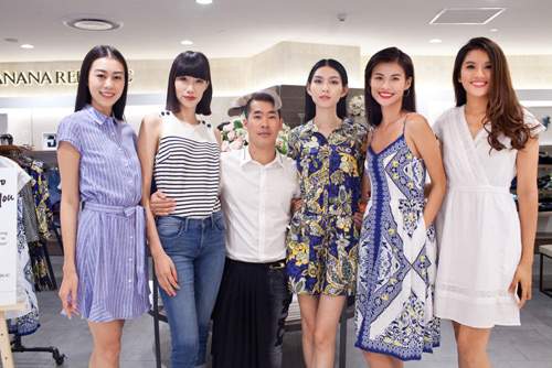 Fashionista Thanh Trúc đọ sự thanh lịch cùng dàn siêu mẫu Next Top. 12