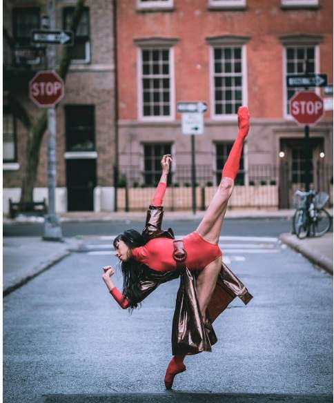 Ngắm vũ điệu ballet tuyệt đẹp trên đường phố New York 11