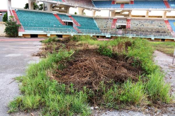Sân bóng đá trăm tỷ bậc nhất Việt Nam bị bỏ hoang 5