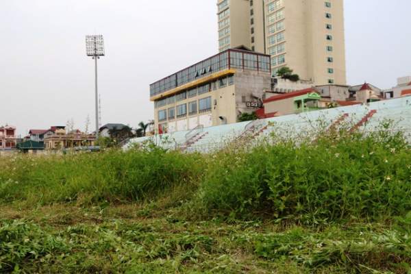 Cảnh “hoang tàn” trong sân bóng đá trăm tỷ ở Ninh Bình 6