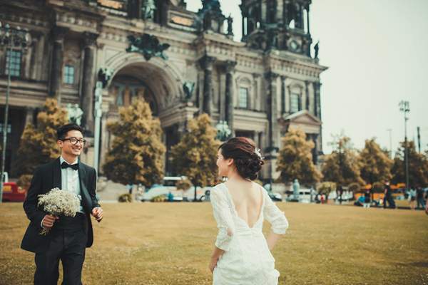 Ảnh cưới lãng mạn ở Berlin của cặp đôi Việt kiều Đức 7
