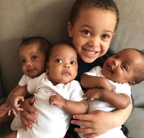 Ca sinh 3 bé gái da màu giống hệt nhau "yêu không tả nổi" 27