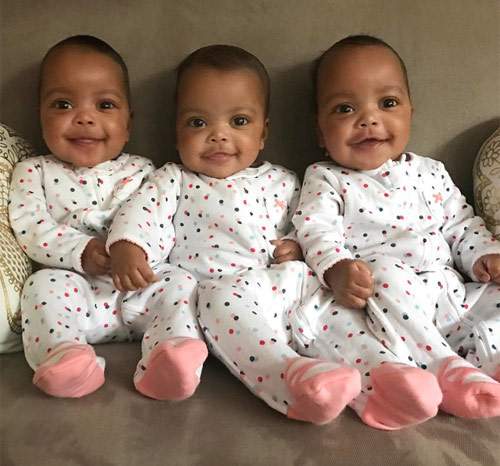 Ca sinh 3 bé gái da màu giống hệt nhau "yêu không tả nổi" 21