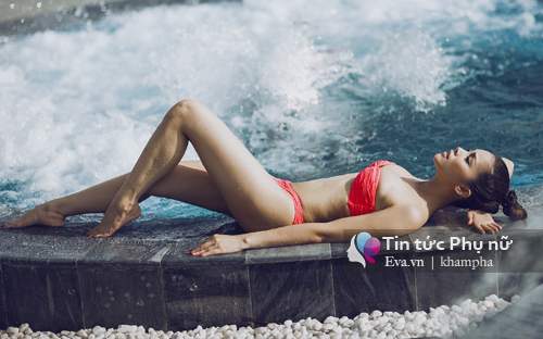 Quách An An nóng bỏng với loạt ảnh bikini chào hè 24