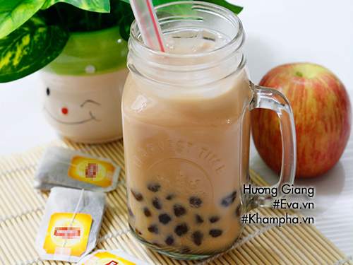 Cách làm trà sữa trân châu Đài Loan mát lạnh 33