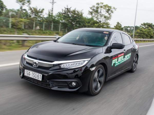 Honda Civic đạt mức tiêu thụ nhiên liệu ấn tượng: chỉ 4,5L/100Km 3
