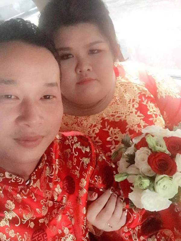 Cô gái được bạn trai "vỗ béo" lên 120kg rồi cưới gây bão dân mạng 3