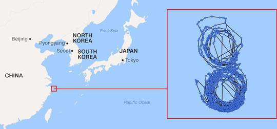 Bí ẩn con tàu Triều Tiên bị LHQ trừng phạt rồi chạy vòng tròn 2
