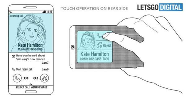Ba ý tưởng tương lai từ điện thoại với màn hình 2 bên của Samsung 2