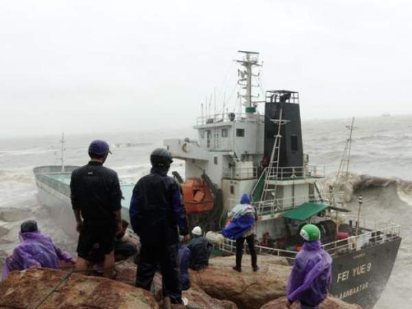 Phát hiện vật thể lạ nghi làm đắm tàu ở vịnh Quy Nhơn 2