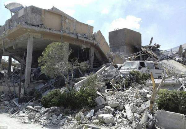Trung tâm nghiên cứu khoa học của Syria bị đánh sập do vụ không kích 9