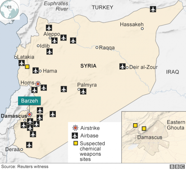 Mỹ và đồng minh dội 120 tên lửa vào Syria 5