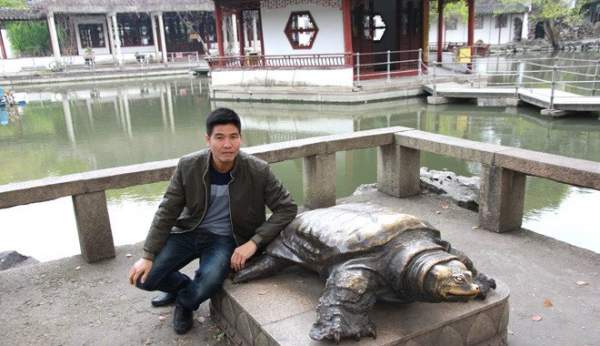 Quây lưới phát hiện rùa Hồ Gươm khổng lồ ở Sơn Tây 5