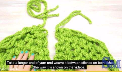 Mốt cách đan khăn len bằng tay trong vòng 30 phút 8
