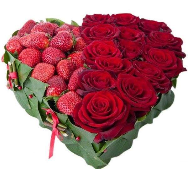 Cách cắm hoa hồng hình trái tim cho ngày Valentine 8