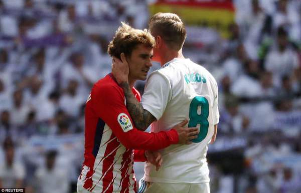 Những khoảnh khắc đáng nhớ ở đại chiến Real Madrid-Atletico 8