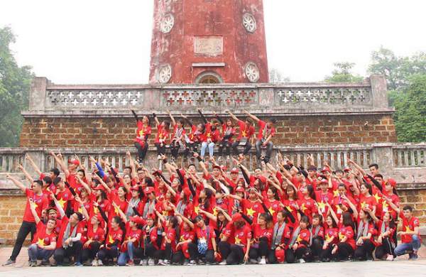 600 tình nguyện viên đạp xe 100km về dâng hương tại Đền Hùng 3