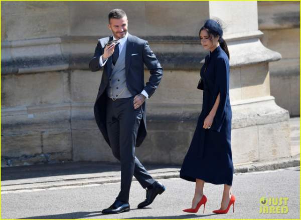 Vợ chồng Beckham nổi bật giữa dàn sao tham dự đám cưới của hoàng tử Harry 2