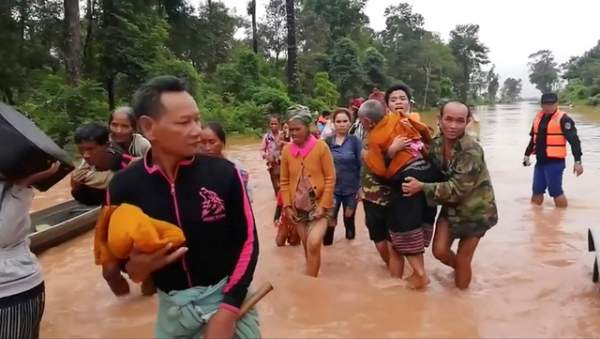 Cộng đồng quốc tế dốc sức hỗ trợ Lào sau sự cố vỡ đập thủy điện 2