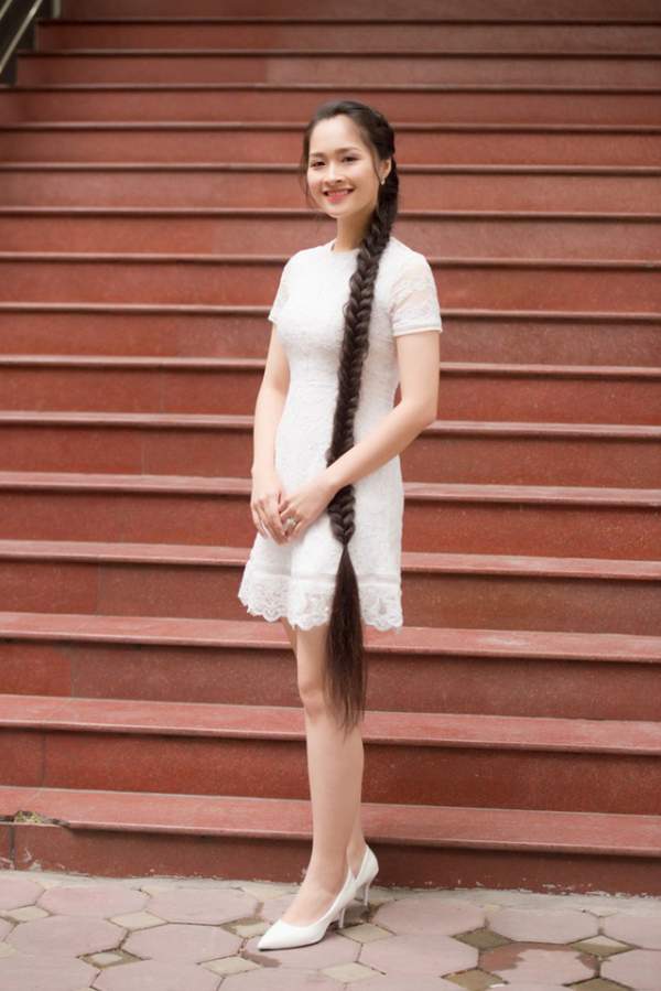 Nữ sinh “công chúa tóc mây” lọt top 25 Hoa hậu Việt Nam 2018 5