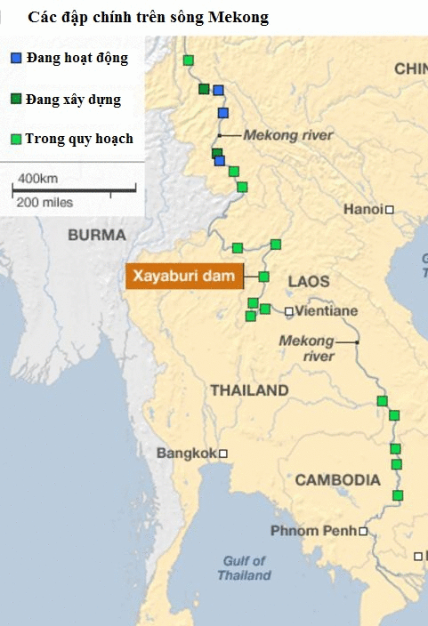 Hệ lụy từ dự án phát triển thủy điện trên sông Mekong 2