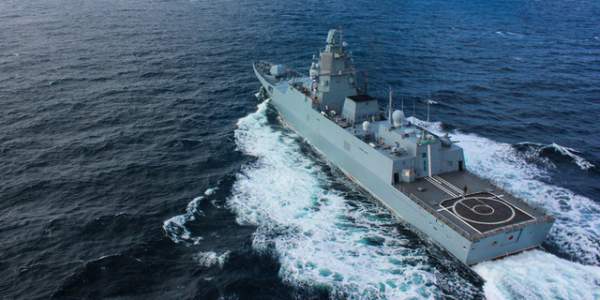 Uy lực công, thủ toàn diện của tàu hộ vệ tàng hình mới gia nhập hải quân Nga 2