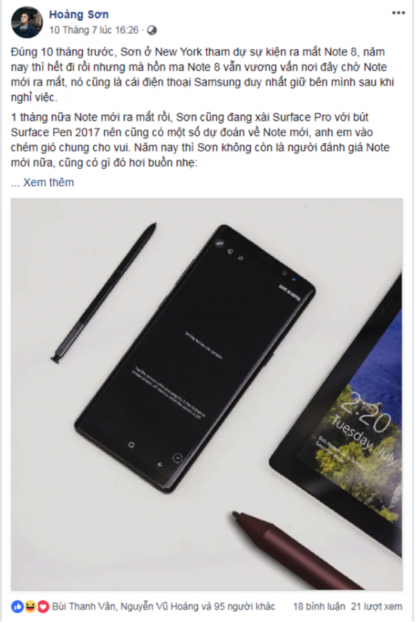 50 sắc thái của Galaxy Note 9 trong mắt Note Fan Việt 3